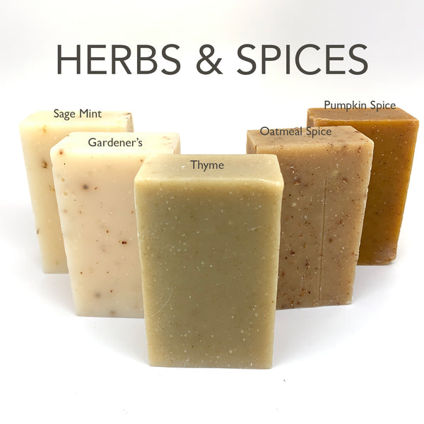 Herbs & Spices Soap Box - Set of 5 Soaps