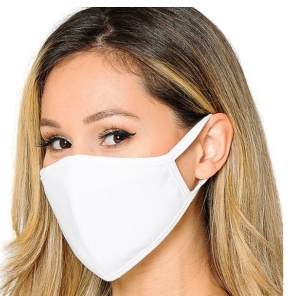 Washable 3-ply Moisture-Wicking Cotton Face Mask