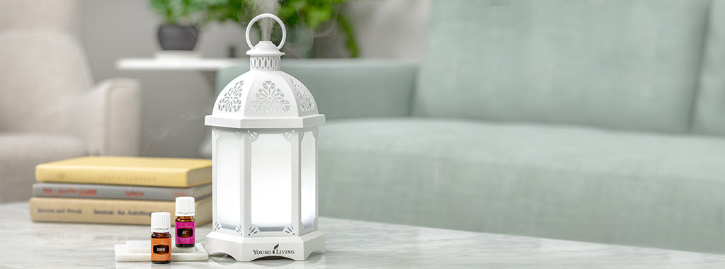 Young outlet living lantern diffuser