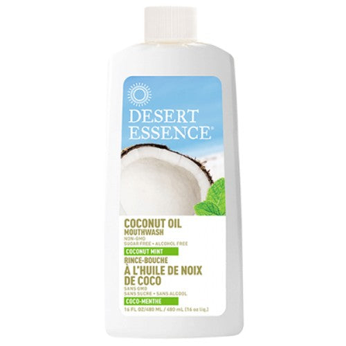 Desert Essence Mouthwash Coconut Oil 16oz