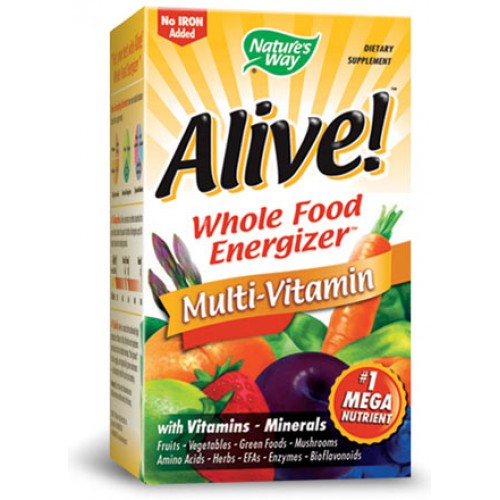 Alive! Multi-Vitamin No Iron Max3 Daily