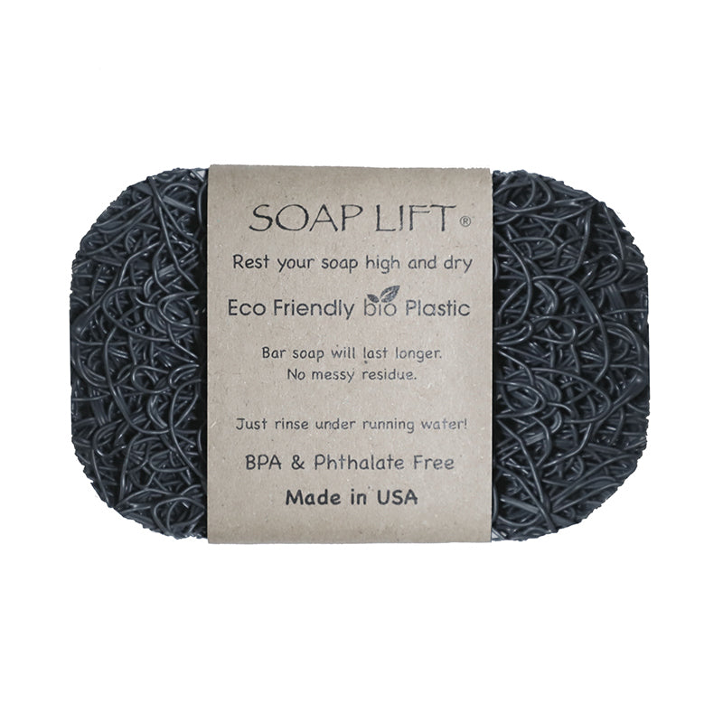 Soap Lift Original Grey keep soap dry by giving it a lift
