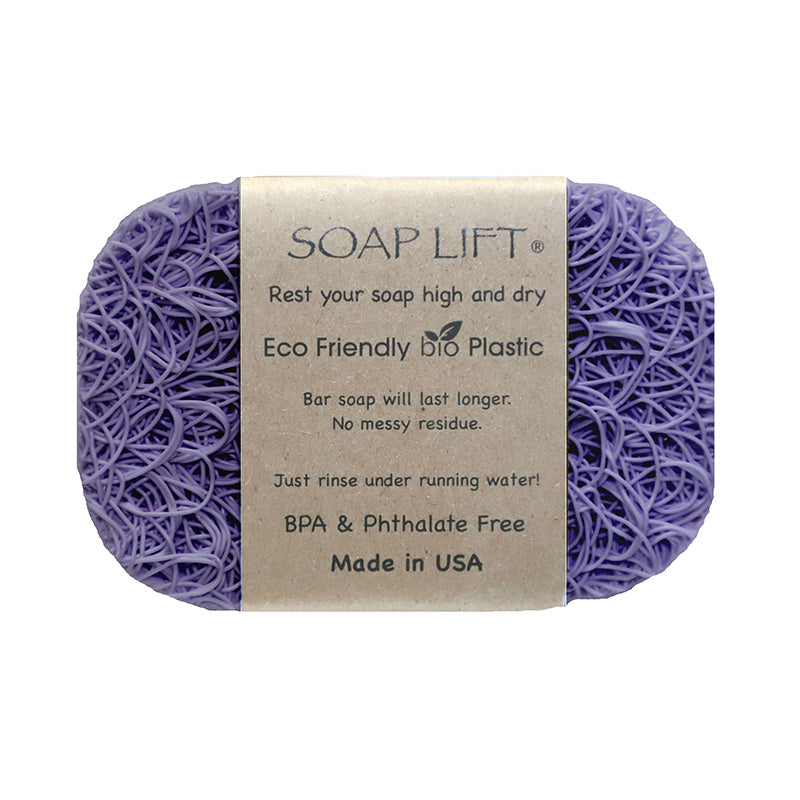 Soap Lift Original Lavender keep soap dry by giving it a lift