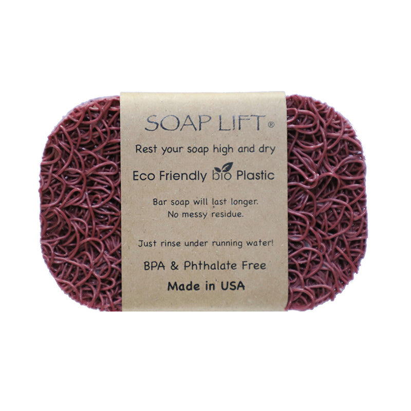Soap Lift Original Raspberry keep soap dry by giving it a lift