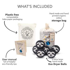 Sloth Squad Eco Dryer Balls