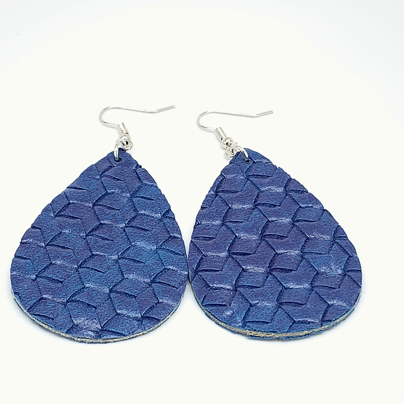 Vegan Leather Diffuser Earrings